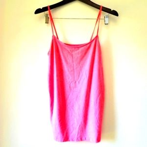 No Boundaries Hot Pink XL Spaghetti Strap Top Extra Large